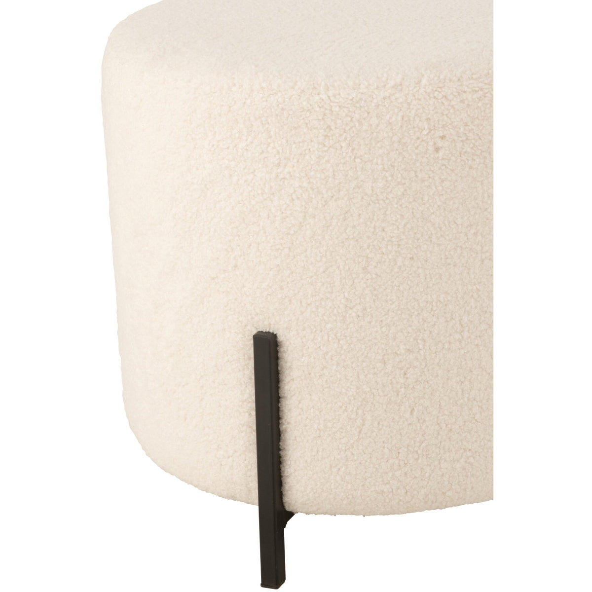 Kruk Schaap Stof/Schuim Wit J-Line