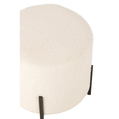 Kruk Schaap Stof/Schuim Wit J-Line