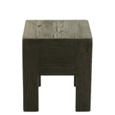 Kruk Will Dennenhout Zwart - Kruk - J-Line - livinglovely.nl