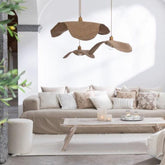 Kussen Bloemen/Bladeren Katoen Taupe/Beige - Kussen - J-Line - livinglovely.nl