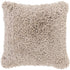 Kussen Celeste Taupe van MUST Living in taupe, 100% polyester, volledig in beeld op een neutrale achtergrond