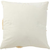 Kussen Cirkel Textiel Wit/Beige - Kussen - J-Line - livinglovely.nl