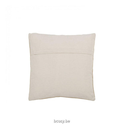 Kussen Diamanten + Pijlen Katoen Creme/Roze - Kussen - J-Line - livinglovely.nl