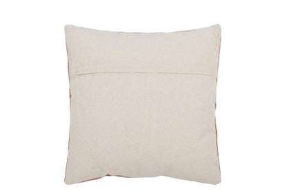 Kussen Diamanten+Pijlen Katoen Perzik Roze - Kussen - J-Line - livinglovely.nl