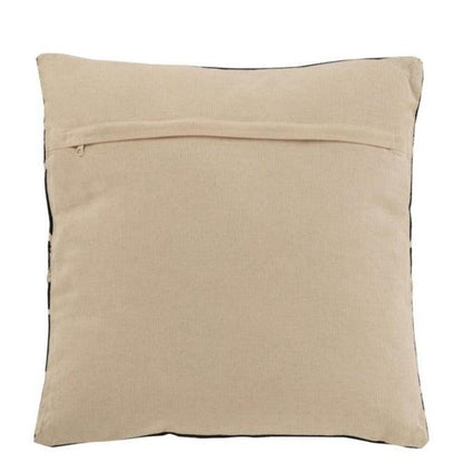 Kussen Grafisch Tekening 2 Katoen Zwart - Kussen - J-Line - livinglovely.nl