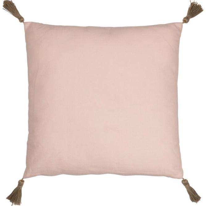 Kussen Regenboog Vierkant Polyester Roze - Kussen - J-Line - livinglovely.nl