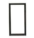 Kyro Black Acacia Wood Rectangle Mirror Large - - PTMD - livinglovely.nl