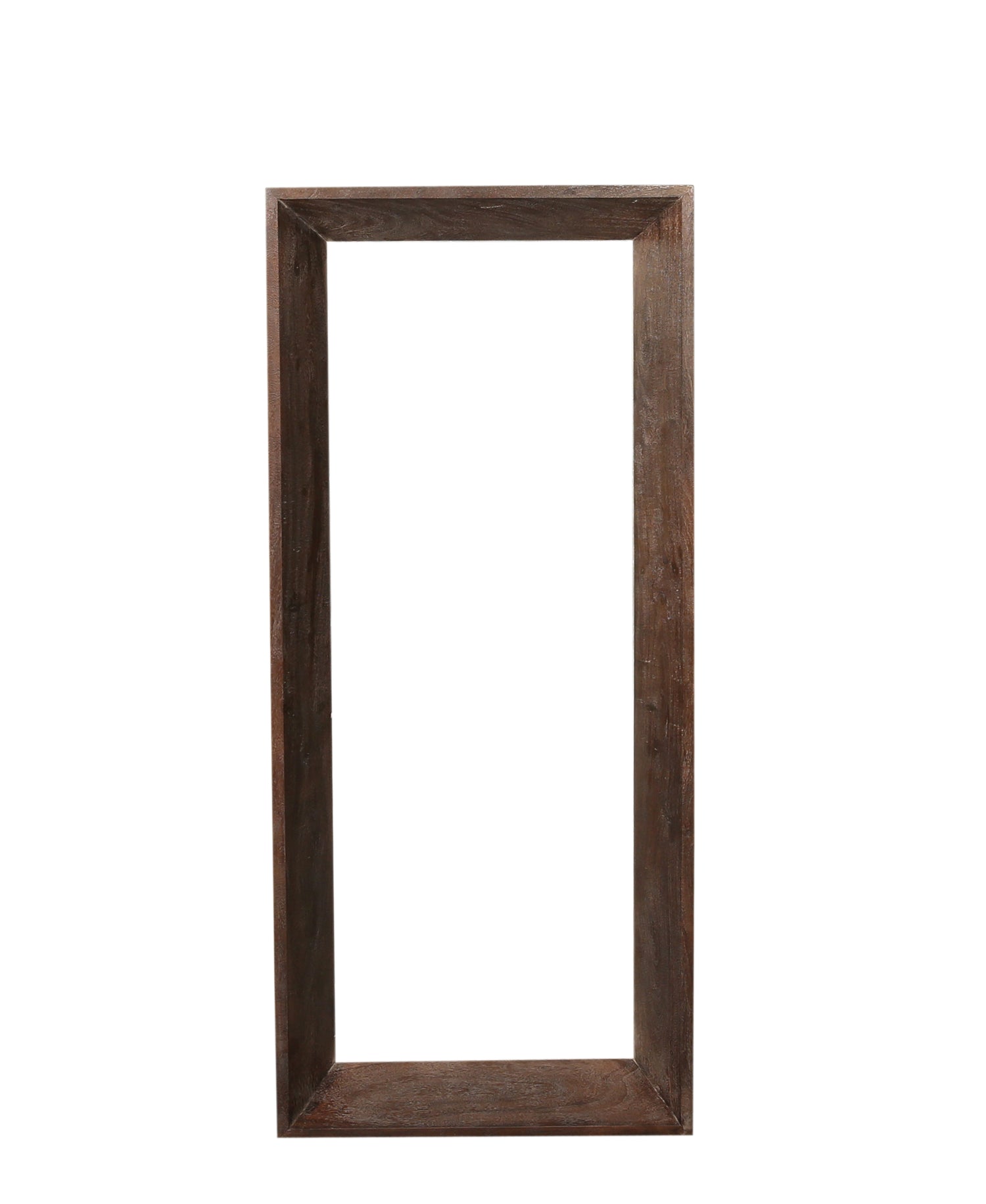 Kyro Brown Acacia Wood Rectangle Mirror Small PTMD - Spiegel - PTMD - livinglovely.nl