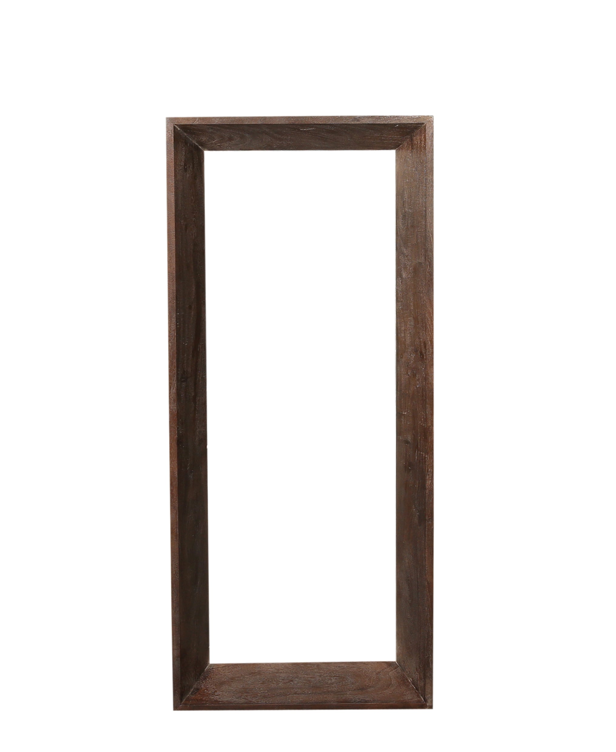 Kyro Brown Acacia Wood Rectangle Mirror Small PTMD - Spiegel - PTMD - livinglovely.nl
