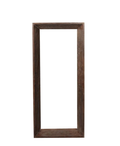 Kyro Brown Acacia Wood Rectangle Mirror Small PTMD - Spiegel - PTMD - livinglovely.nl
