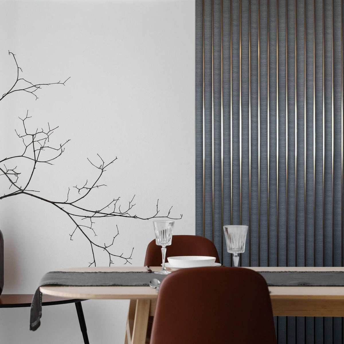 Lamelio 3D wandpaneel - Amber Antraciet - Lamelio - Lamelio - livinglovely.nl