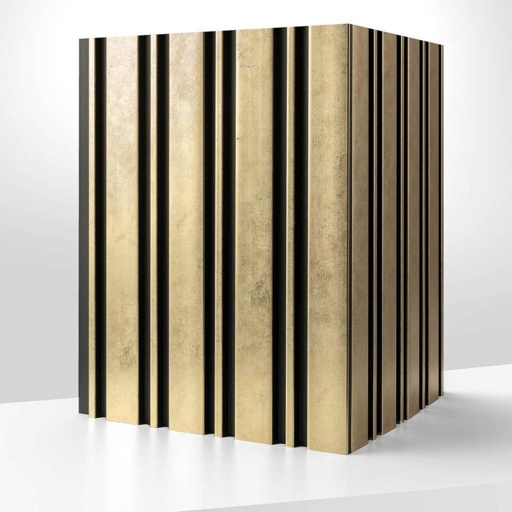 Lamelio Houtlook Wandpaneel - Milo Goud - Lamelio - Lamelio - livinglovely.nl