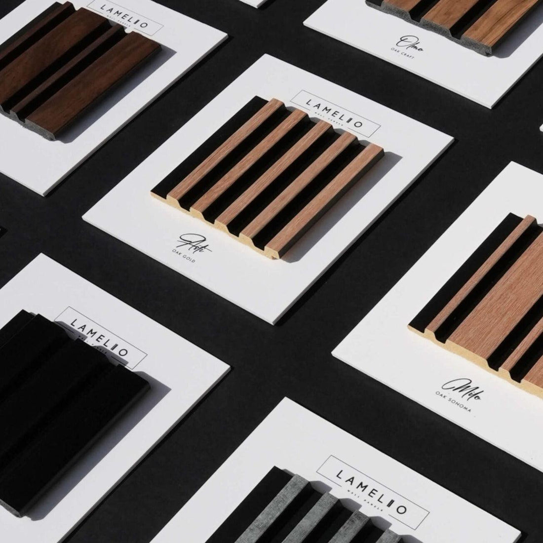 Lamelio Houtlook Wandpaneel Staaltjes - Lamelio - Lamelio - livinglovely.nl