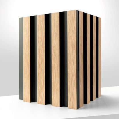 Lamelio Houtlook Wandpaneel - Vasco Eiken Goud - Lamelio - Lamelio - livinglovely.nl