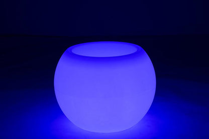 Lamp Bloempot Buiten Led Plastiek Mix - Pot - J-Line - livinglovely.nl