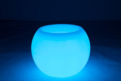 Lamp Bloempot Buiten Led Plastiek Mix - Pot - J-Line - livinglovely.nl