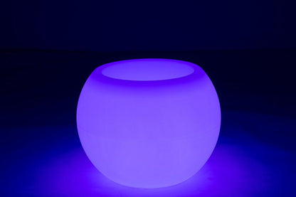 Lamp Bloempot Buiten Led Plastiek Mix - Pot - J-Line - livinglovely.nl