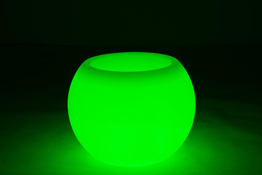 Lamp Bloempot Buiten Led Plastiek Mix - Pot - J-Line - livinglovely.nl