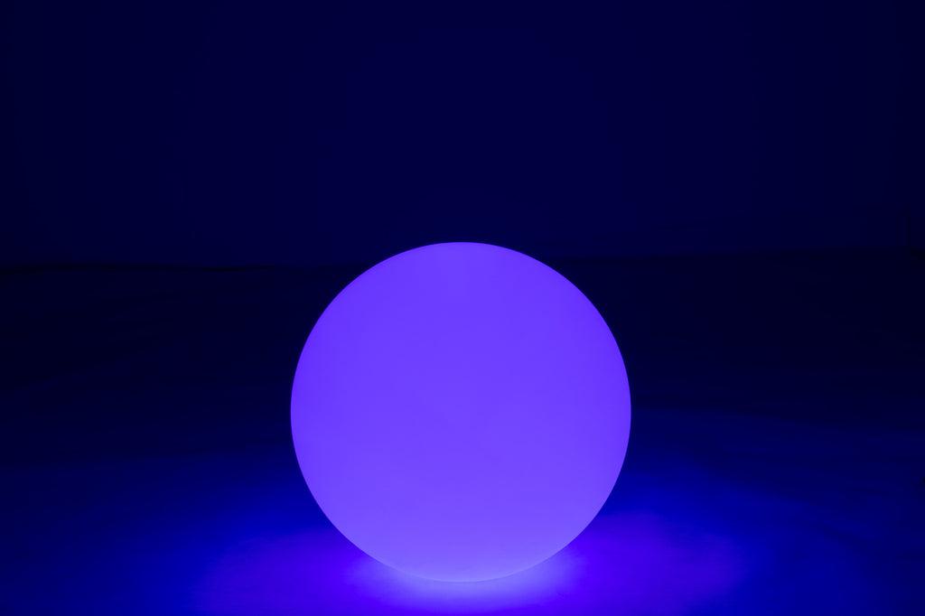 Lamp Bol Buiten Led Plastiek Mix Large 50cm - Outdoor-verlichting - J-Line - livinglovely.nl