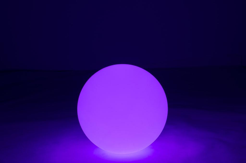 Lamp Bol Buiten Led Plastiek Mix Large 50cm - Outdoor-verlichting - J-Line - livinglovely.nl