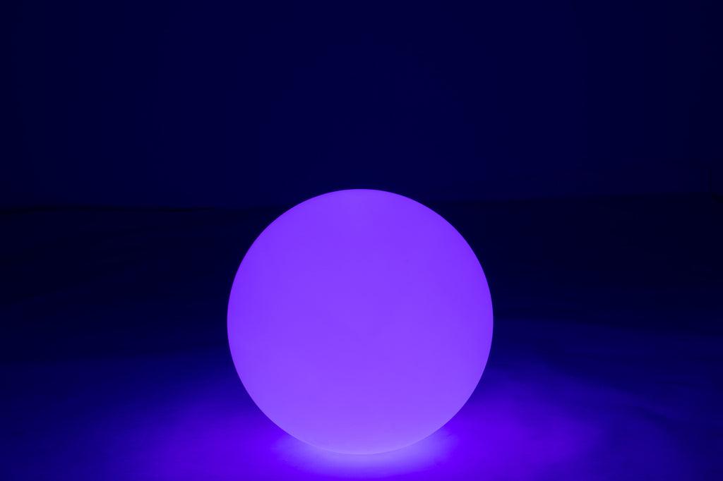 Lamp Bol Buiten Led Plastiek Mix Large 50cm - Outdoor-verlichting - J-Line - livinglovely.nl