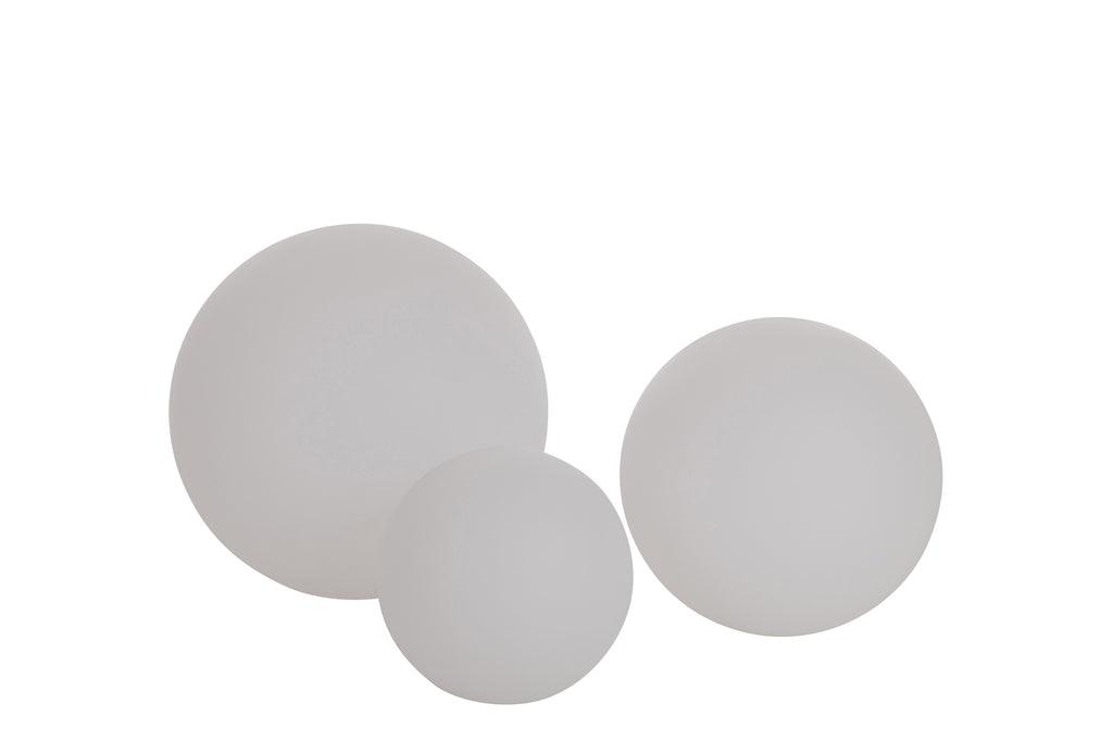 Lamp Bol Buiten Led Plastiek Mix Large 50cm - Outdoor-verlichting - J-Line - livinglovely.nl