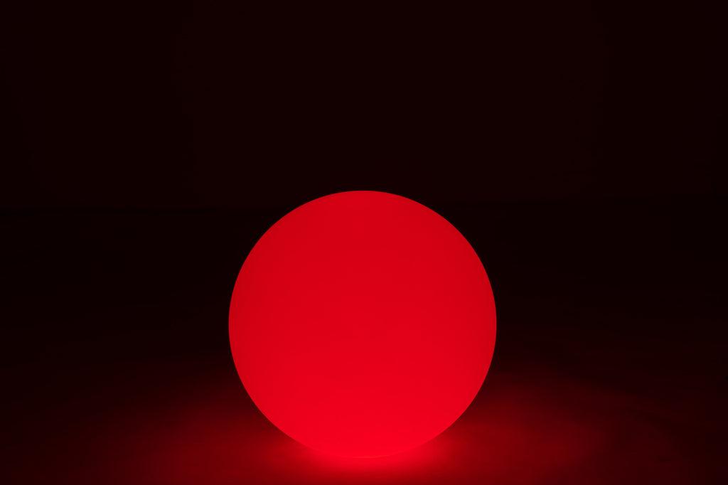 Lamp Bol Buiten Led Plastiek Mix Large 50cm - Outdoor-verlichting - J-Line - livinglovely.nl