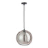 Lamp Bol Glas Spiegel Zilver Large - Hanglamp - J-Line - livinglovely.nl
