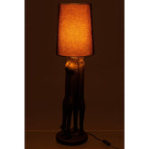 Lamp Koppel Poly Zwart - Tafellamp - J-Line - livinglovely.nl