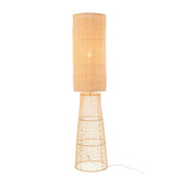 Lamp Room Linen/Bamboo Natural J-Line - Vloerlamp - J-Line - livinglovely.nl