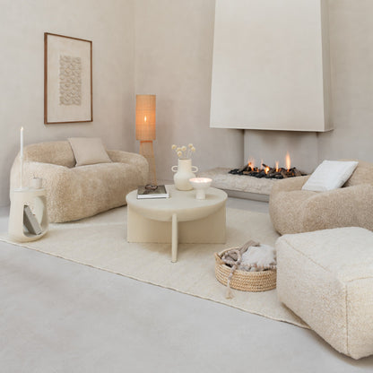 Lamp Room Linen/Bamboo Natural J-Line - Vloerlamp - J-Line - livinglovely.nl