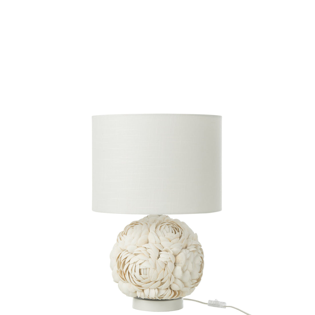 Lampe Muschel Weiß Klein J-Line