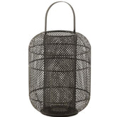 Lantaarn Donny Ijzer Zwart - Lantaarn - J-Line - livinglovely.nl