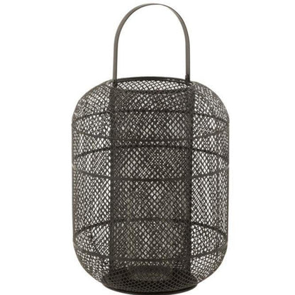 Lantaarn Donny Ijzer Zwart - Lantaarn - J-Line - livinglovely.nl