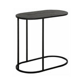 Laptoptafel Terra zwart gerecycled teakhout DTP Home