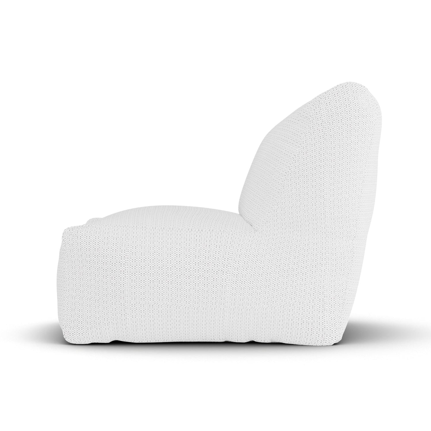 Laui Lounge™ SeatXL + Pouf - White - Loungestoel - Laui Lounge - livinglovely.nl