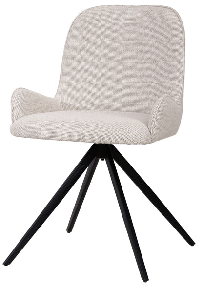Leander Cream Dining Chair PTMD - Eetkamerstoel - PTMD - livinglovely.nl