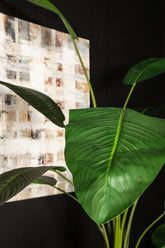 Leaves Plant Green PE Real Touch Strelitzia L 110x63x235cm PTMD - Kunstplant - PTMD - livinglovely.nl