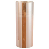 Ledlamp Blinkend Glas Goud Large - LED Kaars - J-Line - livinglovely.nl