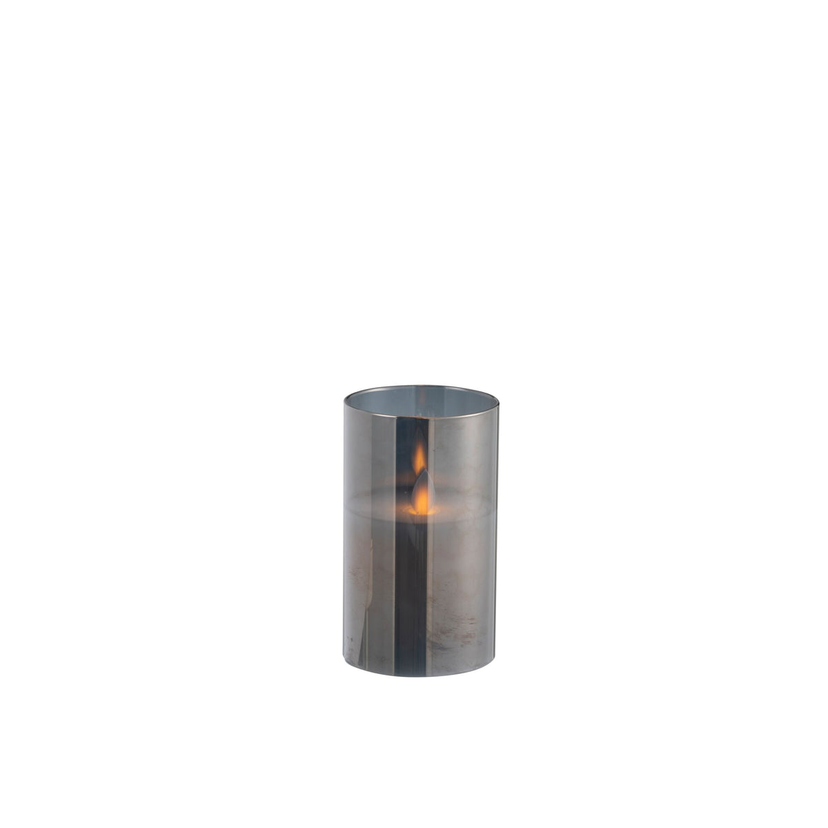 Ledlamp Blinkend Glas Grijs Small