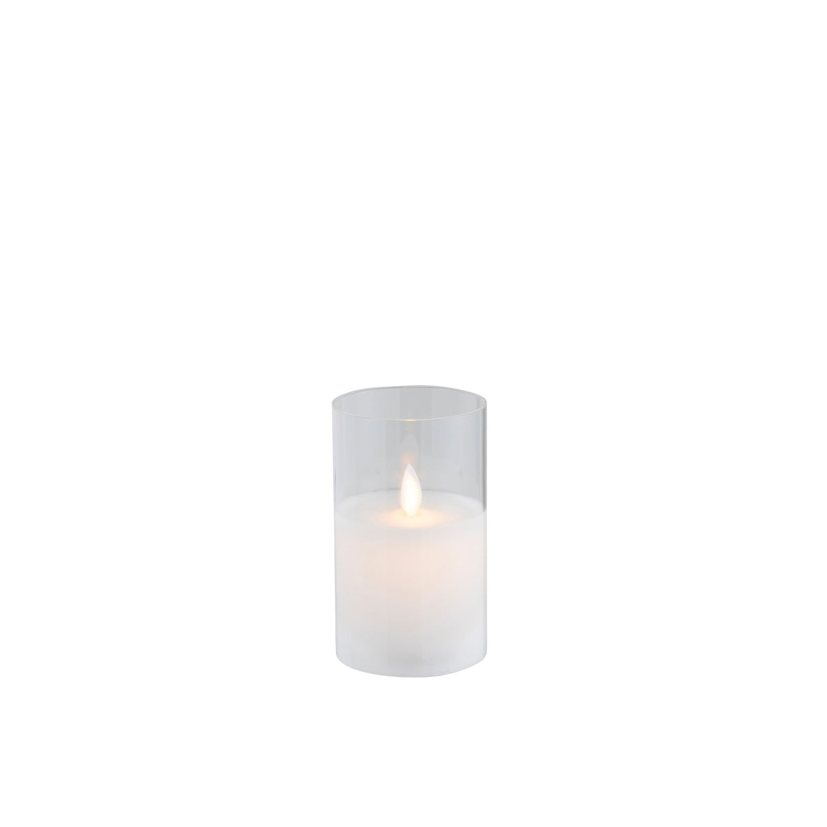 LED-Lampe Blinkendes Glas Transparent Klein