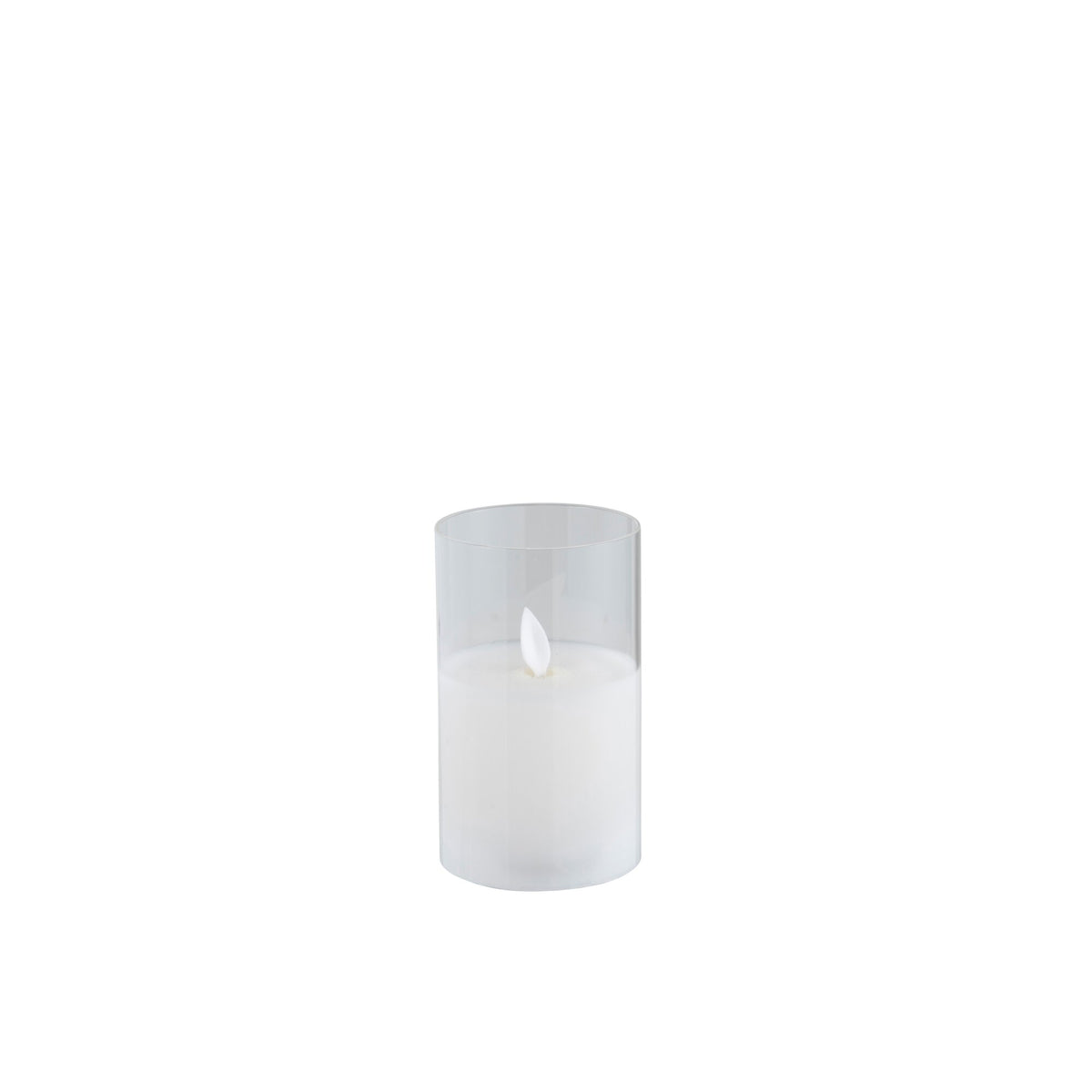 LED-Lampe Blinkendes Glas Transparent Klein