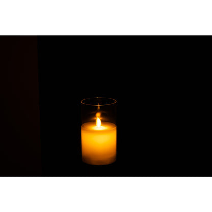 LED-Lampe Blinkendes Glas Transparent Klein