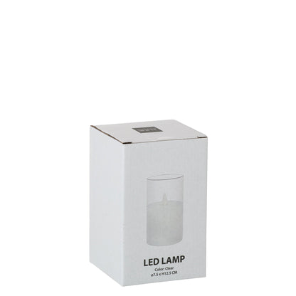 LED-Lampe Blinkendes Glas Transparent Klein