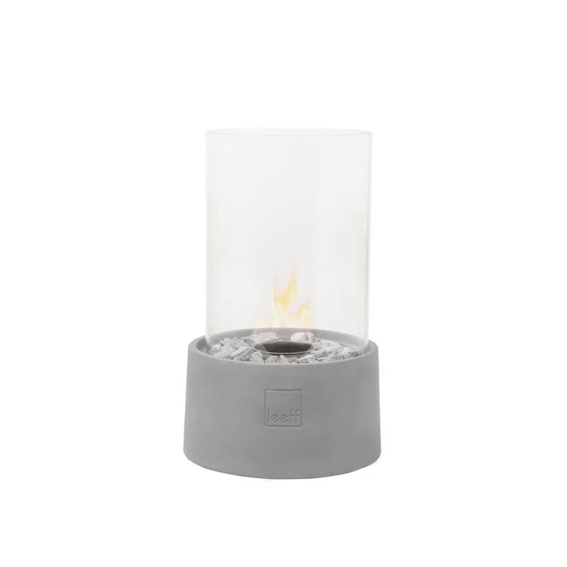 Leeff Stonefire Grey - Feuerstelle für den Außenbereich - LEEFF - livinglovely.co.uk