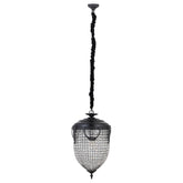 Lidde Crystal Oval Chandelier Lamp Classic L 46x46x82cm PTMD - Hanglamp - PTMD - livinglovely.nl
