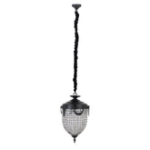 Lidde Crystal Oval Chandelier Lamp Classic S 37x37x70cm PTMD - Hanglamp - PTMD - livinglovely.nl
