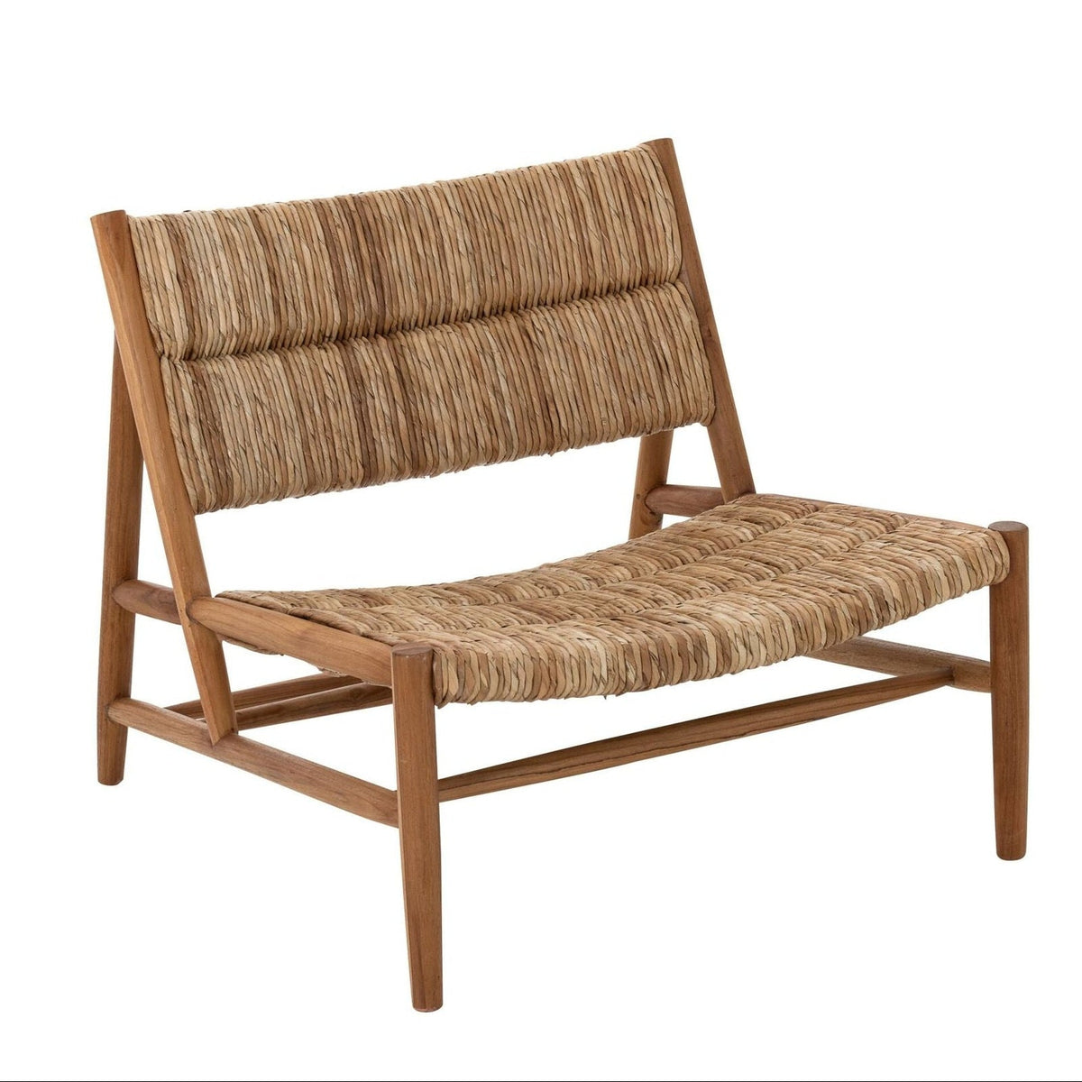 Loungestoel Teak Hout Naturel J-Line
