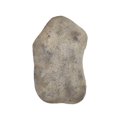 Mahniya Gold Paper Machee Organic Oval Wall Panel van PTMD, gouden ovaal wandpaneel op witte achtergrond
