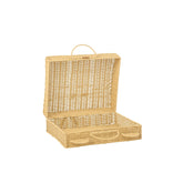 Mand Koffer Kunststof Naturel Large J-Line
